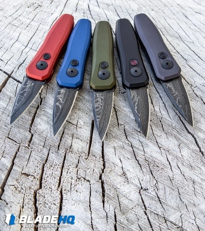Kershaw Launch 4 CA Legal Automatic Knife Red (1.9" Damascus) 11 Kershaw Launch 4 CA Legal Automatic Knife Red (1.9" Damascus) - Image 9