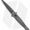 Kershaw Launch 8 Stiletto Automatic Knife Gray/CF (3.5" Black)