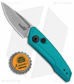 Kershaw Launch 9 Automatic Knife Teal (1.8" Working) 7250TEALSW -Avokelavavat Sales Store Kershaw Launch 9 Auto Blue Working KER7250TEALSW BHQ 115103 jr bottlecap