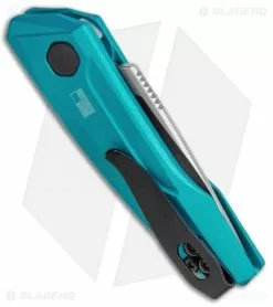 Kershaw Launch 9 Automatic Knife Teal (1.8" Working) 7250TEALSW -Avokelavavat Sales Store Kershaw Launch 9 Auto Blue Working KER7250TEALSW BHQ 115103 jr side