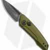 Kershaw Launch 9 Automatic Knife OD Green Aluminum (1.8" Black SW) 7250OLBW -Avokelavavat Sales Store Kershaw Launch 9 Auto OD Green Blackwash BHQ 147570 jr