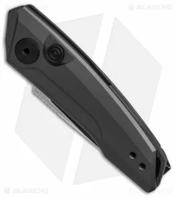 Kershaw Launch 9 Automatic Knife Drop Point Gray Aluminum (1.8" Stonewash) -Avokelavavat Sales Store Kershaw Launch 9 Gray Automatic Knife Stonewash BHQ 145446 td spine