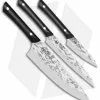 Kershaw Inspire Utility Kitchen Knife Set Black Synthetic (Hammered) 1 Kershaw Inspire Utility Kitchen Knife Set Black Synthetic (Hammered) -Avokelavavat Sales Store Kershaw Professiona 3 Piece Set BHQ 99457 jr