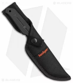 Kershaw Tone Fixed Blade Knife Black G-10 (3.75" Black) 3431X -Avokelavavat Sales Store Kershaw Tone BHQ 55605 er sheath