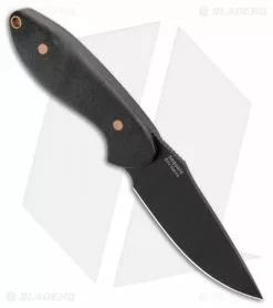 Kizer Garza Sequoia Fixed Blade Knife Black G-10 (3.78" Black) 1022A1 7 Kizer Garza Sequoia Fixed Blade Knife Black G-10 (3.78" Black) 1022A1 -Avokelavavat Sales Store Kizer Garza Sequoia Balck G 10 Black 1022A1 BHQ 80383 jr spine