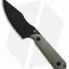 Kizer Maverick Customs Harpoon Fixed Blade Knife Green Micarta (3.75" Black) 10V -Avokelavavat Sales Store Kizer Maverick Customs Harpoon FBK Green Micarta 3in Black BHQ 180913 td