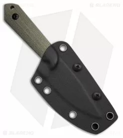 Kizer Maverick Customs Harpoon Fixed Blade Knife Green Micarta (3.75" Black) 10V 8 Kizer Maverick Customs Harpoon Fixed Blade Knife Green Micarta (3.75" Black) 10V -Avokelavavat Sales Store Kizer Maverick Customs Harpoon FBK Green Micarta 3in Black BHQ 180913 td side