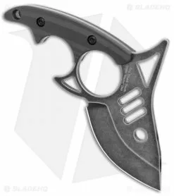 Kizer Shark Tooth Fixed Blade Knife Carbon Fiber (2.6" Black SW) 1043N2 7 Kizer Shark Tooth Fixed Blade Knife Carbon Fiber (2.6" Black SW) 1043N2 -Avokelavavat Sales Store Kizer Shark Tooth Fixed Blade CF Black SW BHQ 122069 jr spine