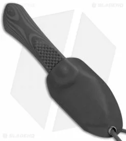 Kizer Thumbper Long Fixed Blade Neck Knife Carbon Fiber (2" Stonewash) 1014 -Avokelavavat Sales Store Kizer Thumbper Long CF SW 1014 BHQ 50471 jr sheath