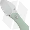 Kizer Thumbper Short Fixed Blade Neck Knife Natural G-10 (2" Stonewash) 1013 -Avokelavavat Sales Store Kizer Thumbper Long Goo Green SW 1013 BHQ 50470 jr