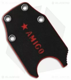 Kizlyar Supreme Knives Amigo X D2 Fixed Blade Green G-10 (2.75" Gray) KK086 5 Kizlyar Supreme Knives Amigo X D2 Fixed Blade Green G-10 (2.75" Gray) KK086 -Avokelavavat Sales Store Kizlyar Supreme Amigo X D2 G 10 Gray BHQ 55413 jr sheath