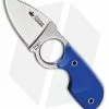 Kizlyar Supreme Knives Amigo Z AUS-8 Fixed Blade Blue G-10 (2.75" Satin) KK096 -Avokelavavat Sales Store Kizlyar Supreme Amigo Z AUS 8 Blue G 10 Satin BHQ 55418 jr