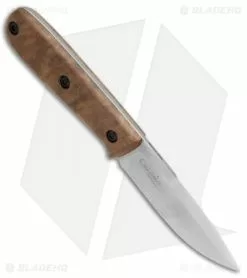 Kizlyar Supreme Knives Colada Fixed Blade Knife Walnut (3.875" Satin) -Avokelavavat Sales Store Kizlyar Supreme Colada Walnut KK0113 BHQ 37479 jr spine