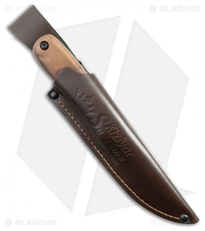 Kizlyar Supreme Colada Fixed Blade Knife Walnut (3.875" Satin) KK0115 4 Kizlyar Supreme Colada Fixed Blade Knife Walnut (3.875" Satin) KK0115 - Image 2