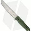 Kizlyar Supreme Senpai AUS-8 Fixed Blade Knife OD Green Kraton (6.75" Satin) -Avokelavavat Sales Store Kizlyar Supreme Senpai OD Green Kraton Satin BHQ 55447 er