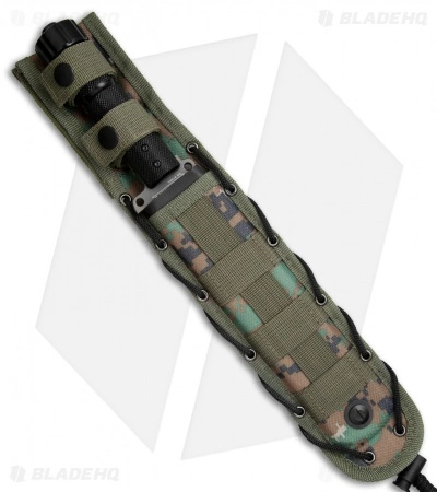 Kizlyar Supreme Knives Survivalist Z Fixed Blade Knife Black Dural (7.5" Gray) 5 Kizlyar Supreme Knives Survivalist Z Fixed Blade Knife Black Dural (7.5" Gray) - Image 3