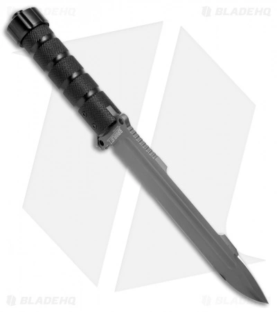 Kizlyar Supreme Knives Survivalist Z Fixed Blade Knife Black Dural (7.5" Gray) 4 Kizlyar Supreme Knives Survivalist Z Fixed Blade Knife Black Dural (7.5" Gray) - Image 2