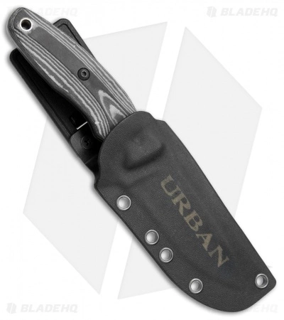Kizlyar Supreme Knives Urban Fixed Blade Knife Black Micarta (3.6" Black SW) 5 Kizlyar Supreme Knives Urban Fixed Blade Knife Black Micarta (3.6" Black SW) - Image 3