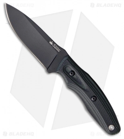 Kizlyar Supreme Urban D2 Fixed Blade Knife Green/Black Micarta (3.75" Black) 3 Kizlyar Supreme Urban D2 Fixed Blade Knife Green/Black Micarta (3.75" Black)