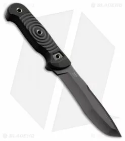 Kizlyar Supreme Vendetta Fixed Blade Knife Black G-10 (5.125" Black) KK0220 -Avokelavavat Sales Store Kizlyar Supreme Vendetta Black G10 black BHQ 55448 er side