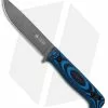 Kizlyar Supreme Yeti Fixed Blade Knife Blue G-10 (4.6" Gray Stonewash) 2 Kizlyar Supreme Yeti Fixed Blade Knife Blue G-10 (4.6" Gray Stonewash) -Avokelavavat Sales Store Kizlyar Supreme Yeti Blue G 10 Gray SW KK0108 jr