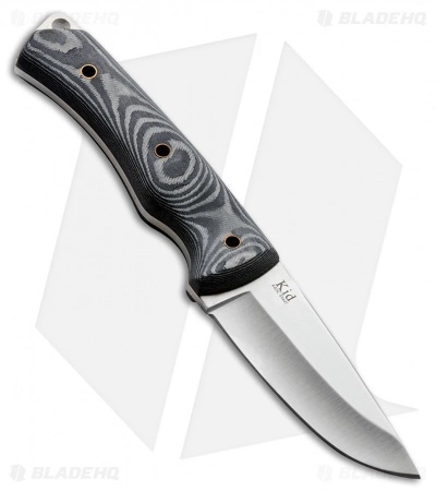 Kizlyar Supreme KiD Fixed Blade Knife Gray/Black Micarta (3.5" Satin) KK0082 3 Kizlyar Supreme KiD Fixed Blade Knife Gray/Black Micarta (3.5" Satin) KK0082