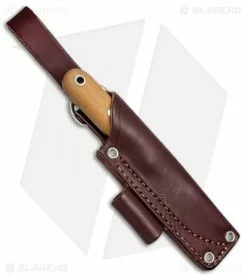 LT Wright Knives LT Wright Bushbaby Fixed Blade Knife Matte Natural Micarta (3" Black Patina) -Avokelavavat Sales Store LT Wright Bushbaby Matte Natural Micarta Black Patina BHQ 68098 jr sheath 2