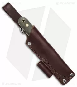 LT Wright Knives LT Wright Bushcrafter Scandi Fixed Blade Knife Green Micarta (4" Satin O1) -Avokelavavat Sales Store LT Wright Bushcrafter 01 Scandi FBK Green Micarta 4in Satin BHQ 147312 td sheath