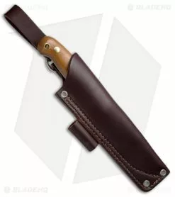 LT Wright Knives GNS Saber Fixed Blade Natural Polished Micarta (4.5" Satin) -Avokelavavat Sales Store LT Wright GNS Saber Natural Polished Micarta 01 BHQ 28295 jr sheath