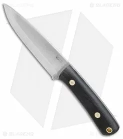 LT Wright Knives LT Wright Gary Wines Bush Hunter Knife Black Matte Micarta (5.2" Satin) -Avokelavavat Sales Store LT Wright Gary Wines Bush Hunter black matte micarta satin BHQ 67418 er side