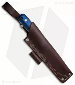 LT Wright Knives Genesis Flat Bush Knife Blue/Black G-10 (4.25" Satin) -Avokelavavat Sales Store LT Wright Genesis Flat Bush Blue Black G 10 BHQ 68092 jr sheath