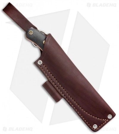 LT Wright Knives LT Wright JX2 Jessmuk Fixed Blade Knife Black/Orange Micarta (4.5" Satin CPM-3V) 5 LT Wright Knives LT Wright JX2 Jessmuk Fixed Blade Knife Black/Orange Micarta (4.5" Satin CPM-3V) - Image 3