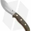 LT Wright Knives LT Wright JX2 Jessmuk Fixed Blade Knife Green/Orange Micarta (4.5" Satin CPM-3V)