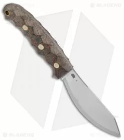 LT Wright Knives LT Wright JX2 Jessmuk Fixed Blade Knife Red/Blk MTN Micarta (4.5" Satin CPM-3V) -Avokelavavat Sales Store LT Wright JX2 Jessmuk Red Black MTN Micarta Satin BHQ 72058 jr spine