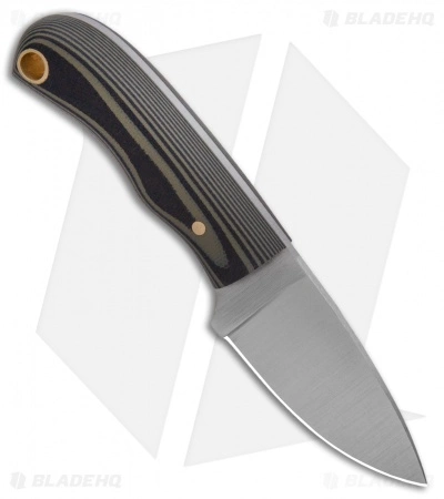 L.T. Wright LT Wright Knives Buckeye Fixed Blade Knife Green/Black G10 (2.5" Satin) 4 L.T. Wright LT Wright Knives Buckeye Fixed Blade Knife Green/Black G10 (2.5" Satin) - Image 2