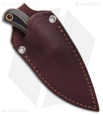 L.T. Wright LT Wright Knives Buckeye Fixed Blade Knife Green/Black G10 (2.5" Satin) 5 L.T. Wright LT Wright Knives Buckeye Fixed Blade Knife Green/Black G10 (2.5" Satin) - Image 3