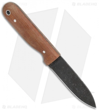 LT Wright Knives Bushcrafter HC Fixed Blade Knife Micarta (4" High Carbon) 4 LT Wright Knives Bushcrafter HC Fixed Blade Knife Micarta (4" High Carbon) - Image 2
