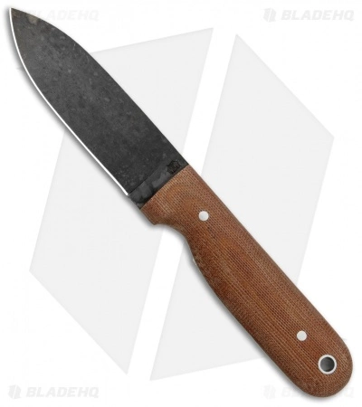 LT Wright Knives Bushcrafter HC Fixed Blade Knife Micarta (4" High Carbon) 3 LT Wright Knives Bushcrafter HC Fixed Blade Knife Micarta (4" High Carbon)