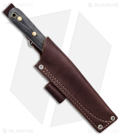 LT Wright Carleigh Fairchild Genesis Knife Scandi Black Micarta (4.3" Satin) 5 LT Wright Carleigh Fairchild Genesis Knife Scandi Black Micarta (4.3" Satin) - Image 3