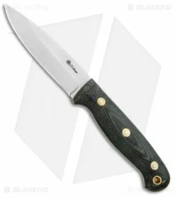 LT Wright Knives GNS Saber Fixed Blade Matte Black Micarta (4.5" Satin)