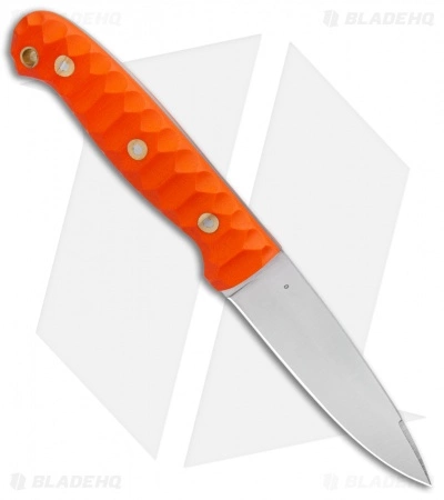LT Wright Knives GNS Saber/Swedge Fixed Blade Orange G10 MTN (4.5" Satin) 4 LT Wright Knives GNS Saber/Swedge Fixed Blade Orange G10 MTN (4.5" Satin) - Image 2