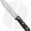 LT Wright Knives Larry Roberts Gen 6 Scandi Knife Black Micarta (6" Satin)
