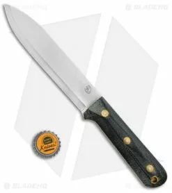 LT Wright Knives Larry Roberts Gen 6 Scandi Knife Black Micarta (6" Satin) 9 LT Wright Knives Larry Roberts Gen 6 Scandi Knife Black Micarta (6" Satin) -Avokelavavat Sales Store LT Wright Knives Larry Roberts Gen 6 Scandi Black Micarta Satin BHQ 72374 jr bottlecap