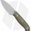 LT Wright Knives Patriot Fixed Blade Knife Green Micarta (2.5" Satin)