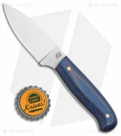 LT Wright Knives Patriot Fixed Blade Knife Matte Black/Blue G-10 (2.5" Satin) -Avokelavavat Sales Store LT Wright Knives Patriot Matte Black Blue G 10 Satin BHQ 101397 jr bottlecap