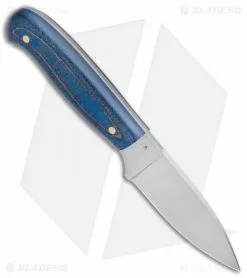 LT Wright Knives Patriot Fixed Blade Knife Matte Black/Blue G-10 (2.5" Satin) -Avokelavavat Sales Store LT Wright Knives Patriot Matte Black Blue G 10 Satin BHQ 101397 jr spine