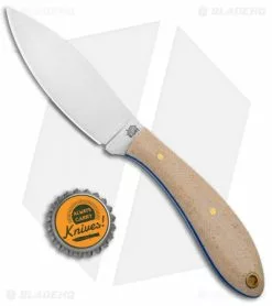LT Wright Knives LT Wright Small Northern Hunter Fixed Blade Snakeskin Micarta/Blue (3.25" Satin) -Avokelavavat Sales Store LT Wright Knives Small Northern Hunter Snakeskin Micarta Blue Satin BHQ 99126 jr bottlecap