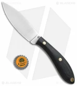 LT Wright Knives LT Wright Large Northern Hunter Fixed Blade Matte Black Micarta (4.25" Satin) -Avokelavavat Sales Store LT Wright Large Northern Hunter Matte Black Micarta BHQ 67457 jr bottlecap 2