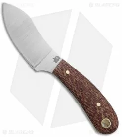 LT Wright Knives Lil Muk Fixed Blade Shadetree Maroon (2.75" Satin A2)