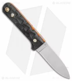 LT Wright Knives LT Wright Next Gen Fixed Blade Knife Black Micarta Orange (3.25" Satin AEB-L) -Avokelavavat Sales Store LT Wright Next Gen Fixed Blade Knife Black Micarta Orange 3.25 Satin AEB L BHQ 99817 LS Spine